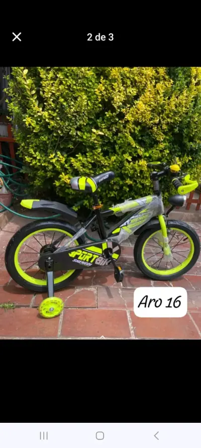 SE VENDEN BICICLETAS NUEVAS ARO 16 y 12 - miniatura 1