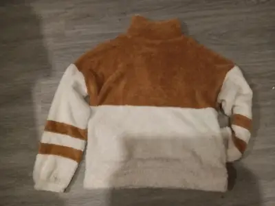 Suéter de lana bicolor para mujer - miniatura 2