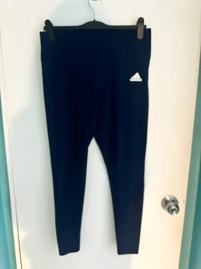 Leggings deportivos Adidas azul marino talla L - miniatura 1