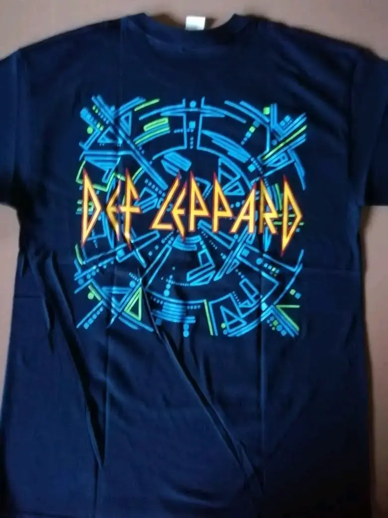 Polera Def Leppard Hysteria negro - 2
