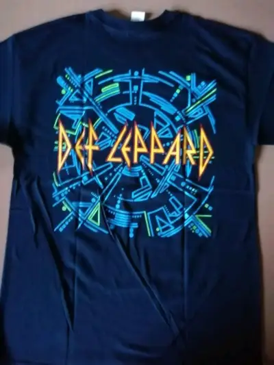 Polera Def Leppard Hysteria negro - miniatura 2