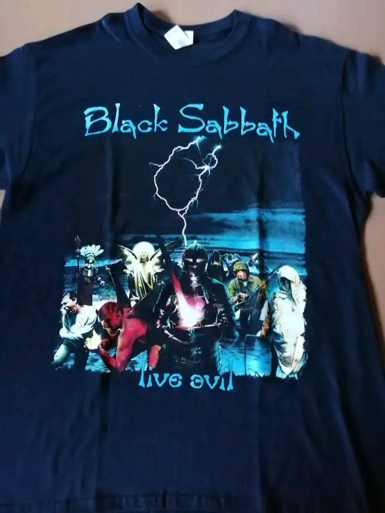 Polera Black Sabbath Live Evil - 1