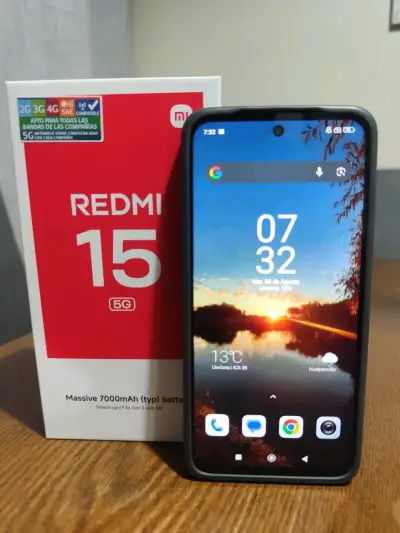 Smartphone Xiaomi Redmi 15 5G con batería de 7000mAh - miniatura 1