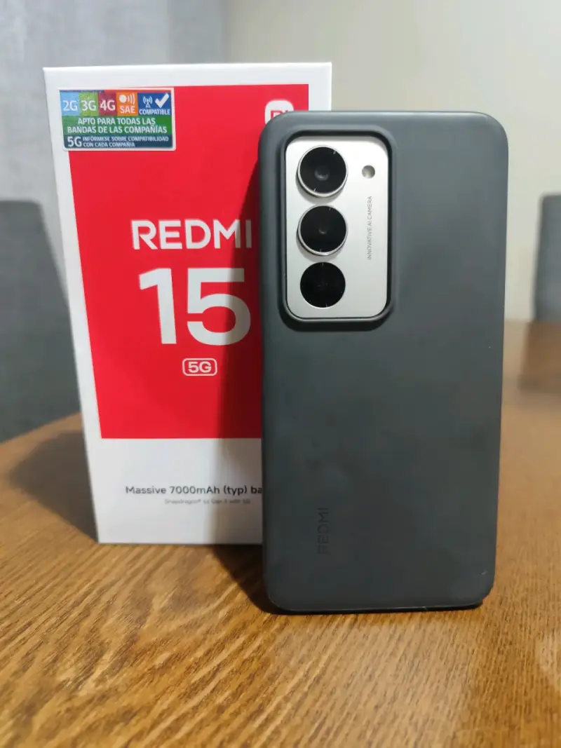 Smartphone Xiaomi Redmi 15 5G con batería de 7000mAh - 2