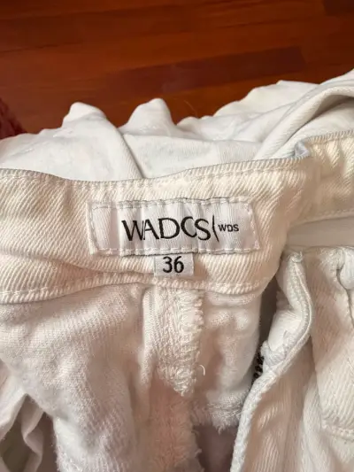 Pantalones blancos Wados talla 36 - miniatura 1