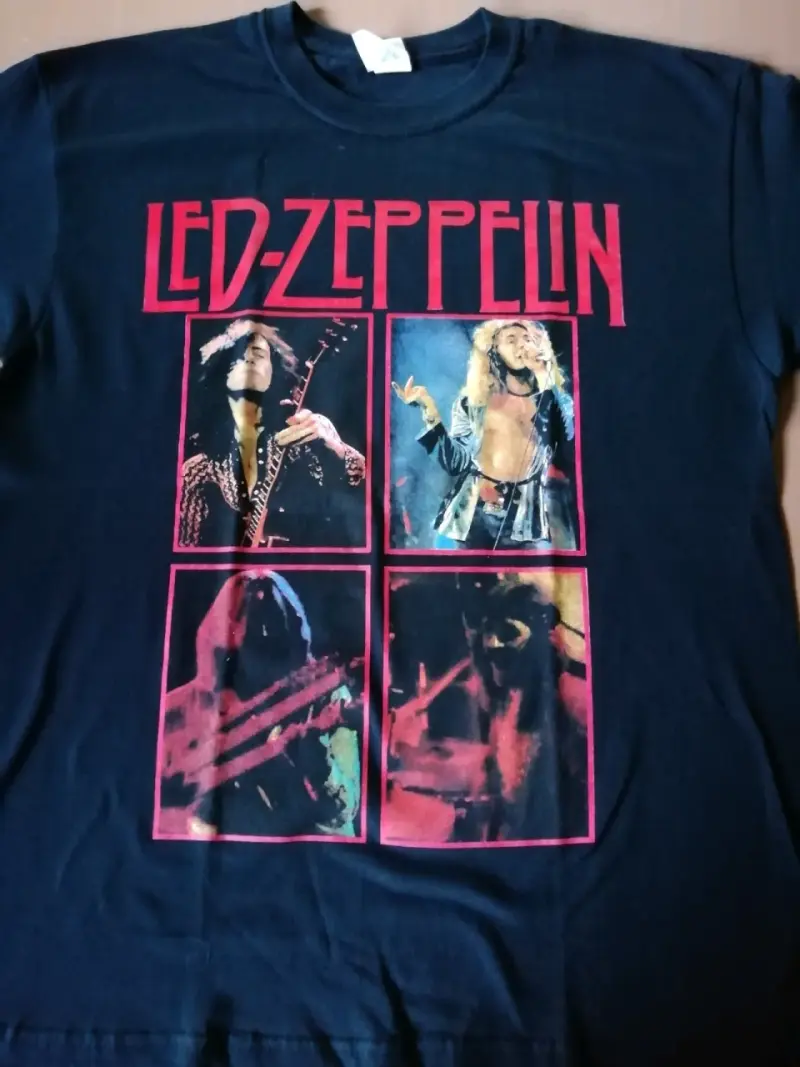 Polera Led Zeppelin con diseño gráfico - 1