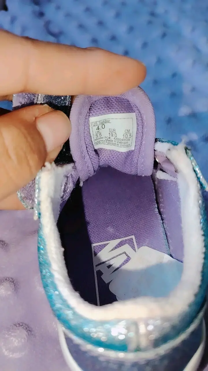 Zapatillas Vans brillantes para niñas - 3