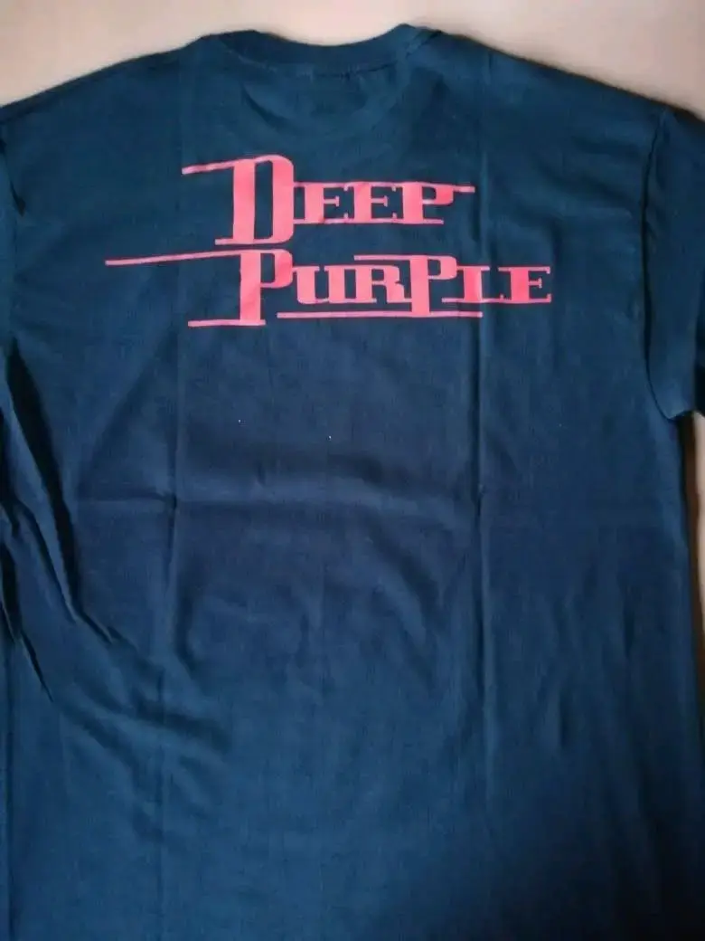 Polera Deep Purple con diseño de dragón - 2