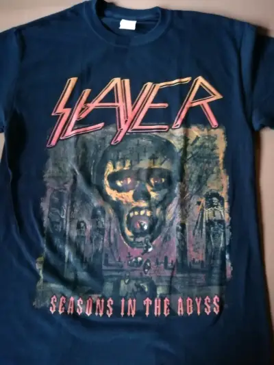 Polera Slayer Seasons In The Abyss - miniatura 1