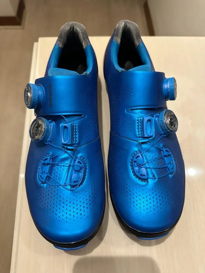 Zapatillas de ciclismo Shimano azules Profesionale - 2