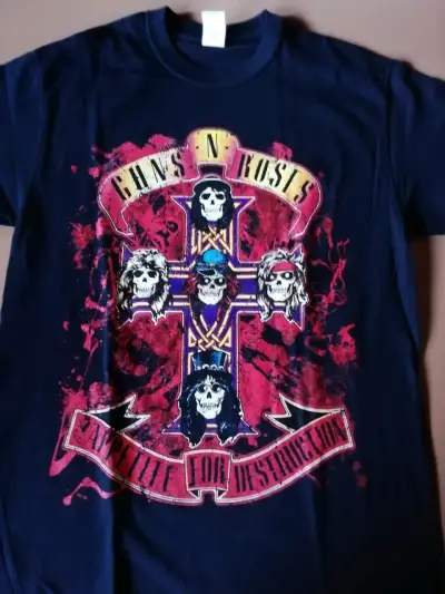 Polera Guns N' Roses con diseño gráfico - miniatura 1