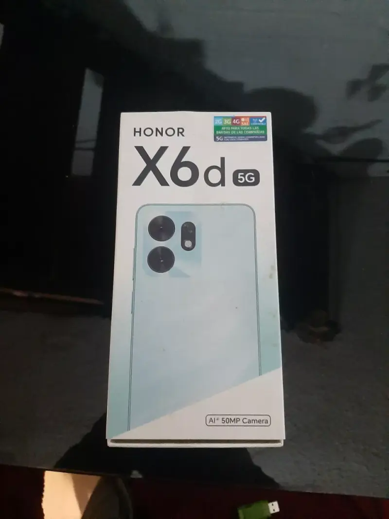 Smartphone Honor X6d 5G con Cámara 50MP - 1