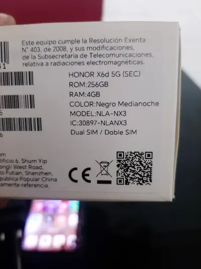 Smartphone Honor X6d 5G con Cámara 50MP - miniatura 2