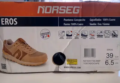 Zapatillas Norseg Eros Tostado/Café de Cuero - miniatura 3