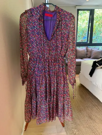 Vestido Carolina Herrera multicolor - miniatura 1