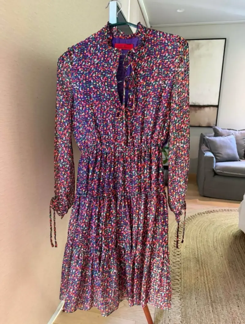 Vestido Carolina Herrera multicolor - 2