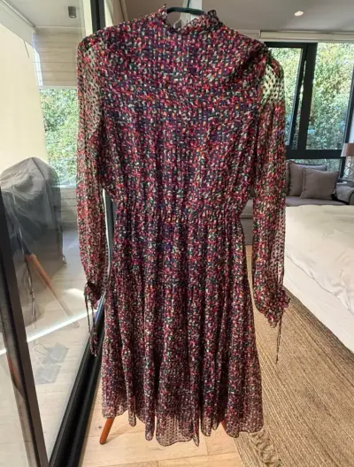 Vestido Carolina Herrera multicolor - miniatura 3