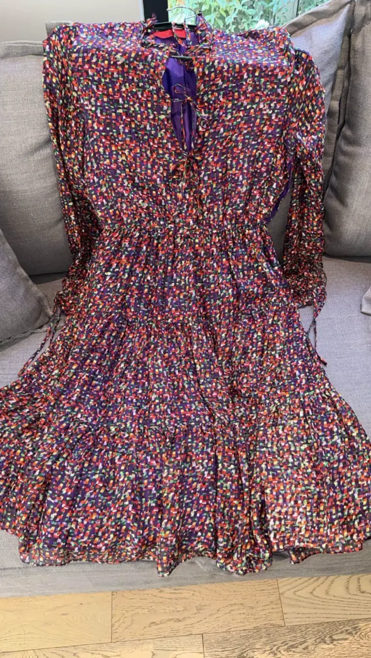 Vestido Carolina Herrera multicolor - 6