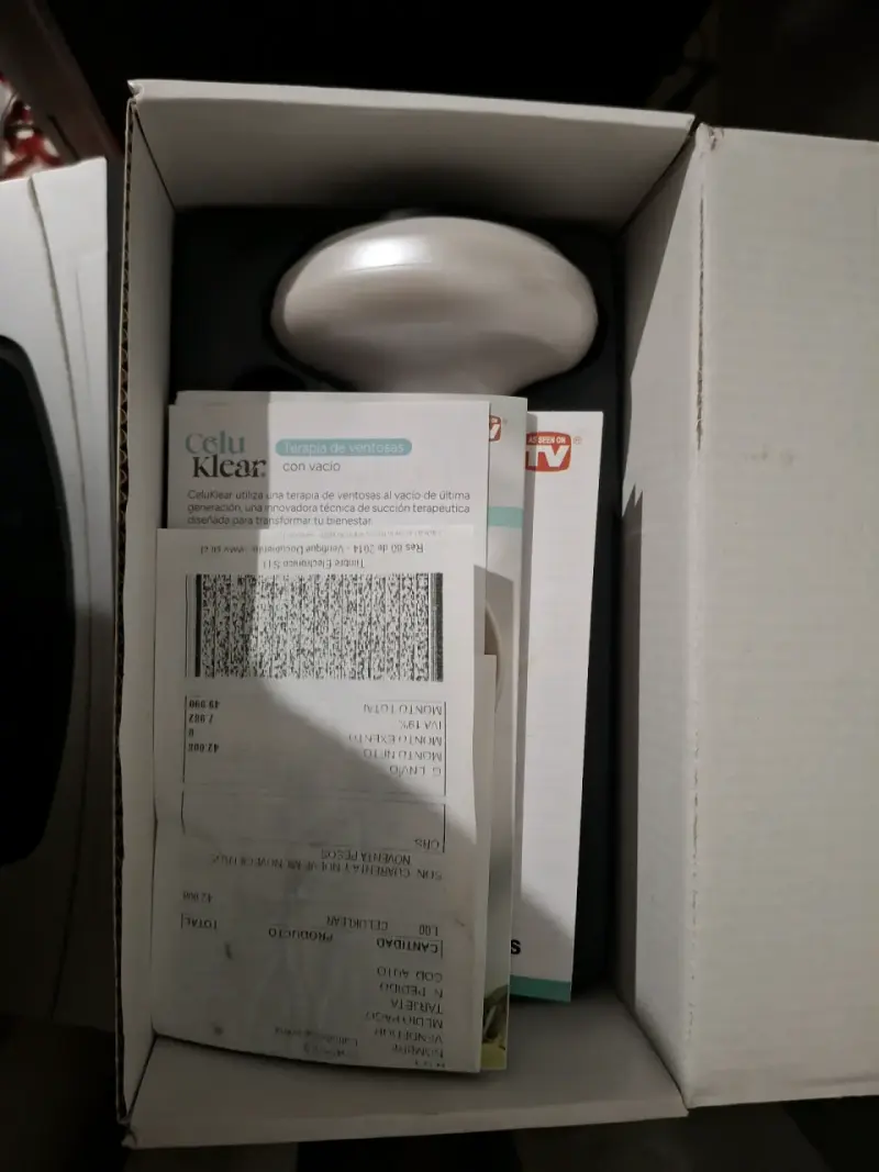 Masajeador anticelulítico Celu Klear con luz LED - 2