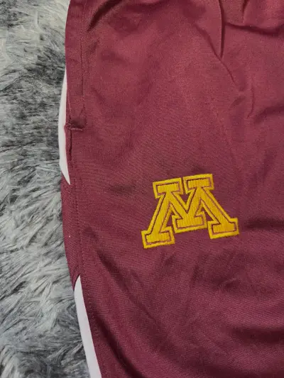 Pantalones deportivos Nike burdeos con logo - miniatura 5