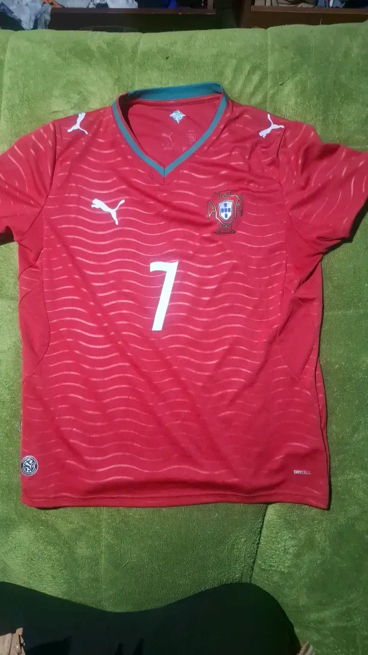 Camiseta de fútbol Portugal Puma roja - 1
