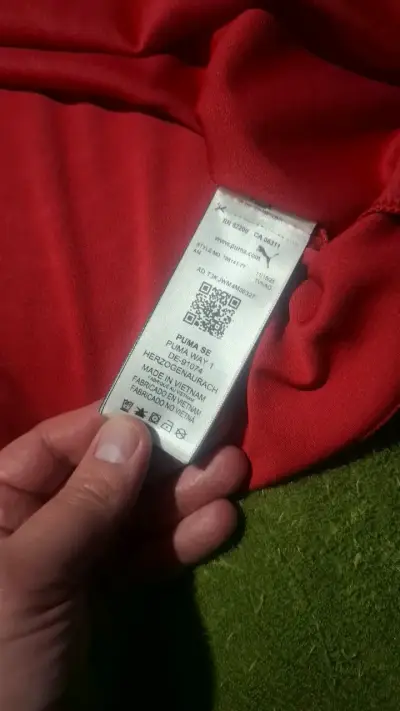 Camiseta de fútbol Portugal Puma roja - miniatura 5