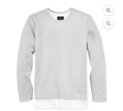 Polerón gris Guess con diseño perforado - miniatura 6