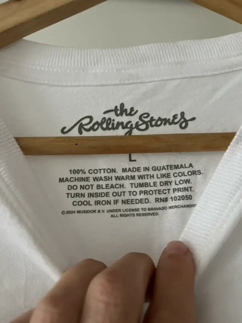 Polera The Rolling Stones American Tour 81 - 2