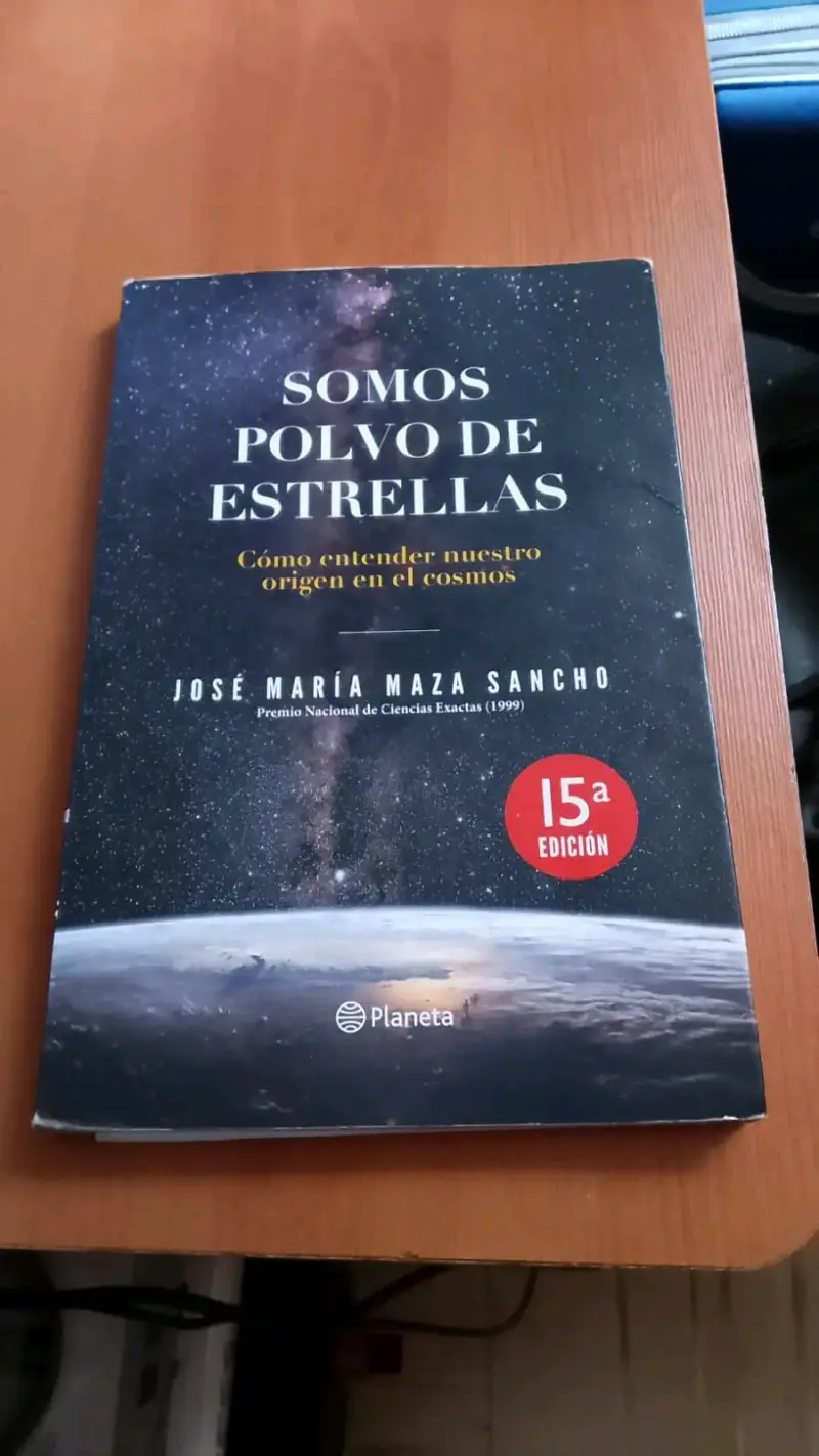Libro 'Somos Polvo de Estrellas' de José María Maza