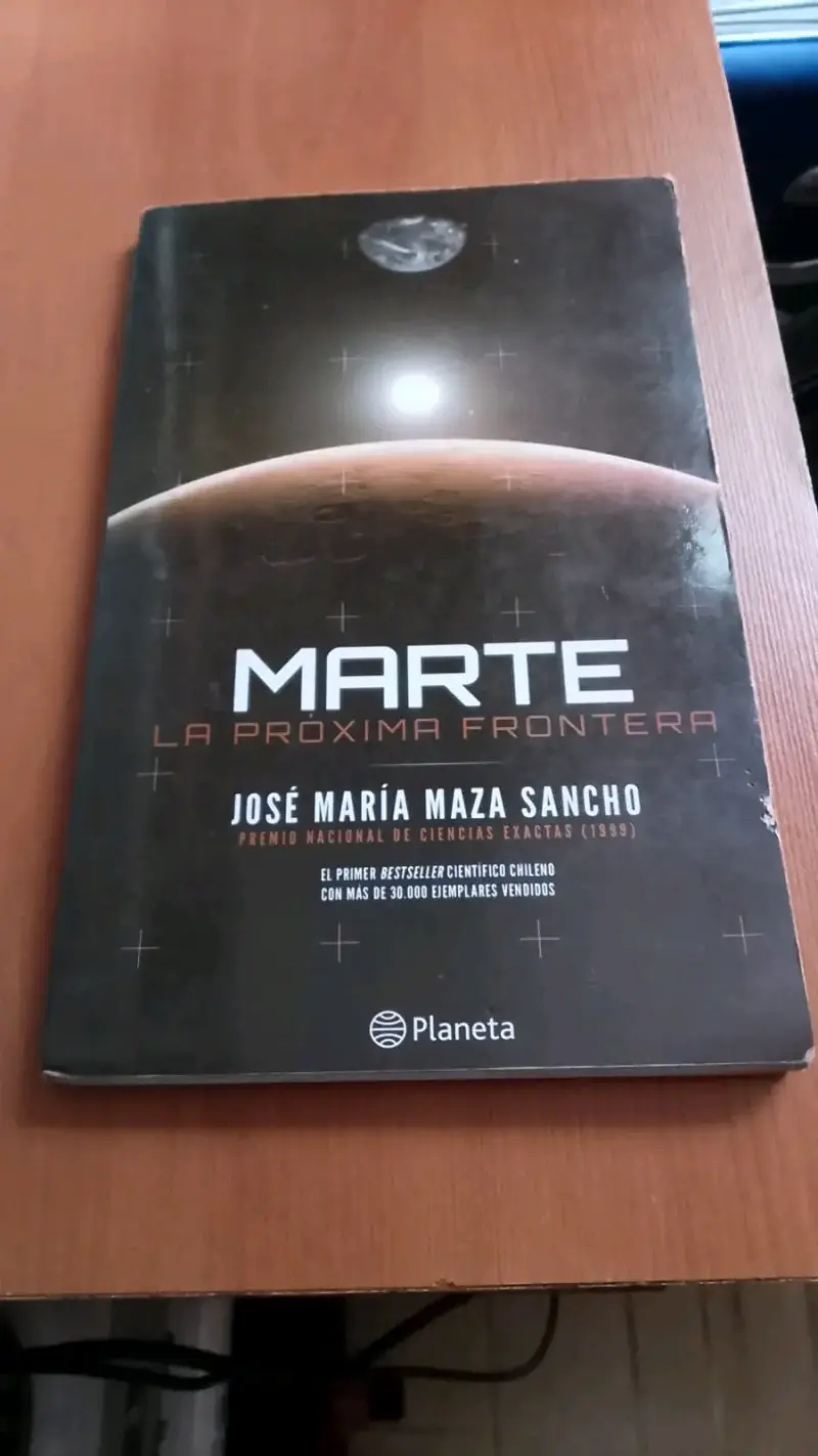 Libro 'Marte: La Próxima Frontera' de José María Maza