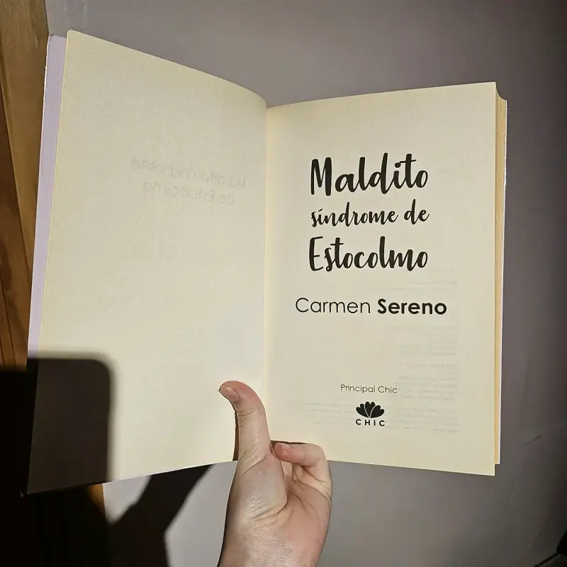 Libro 'Maldito Síndrome de Estocolmo' - 3
