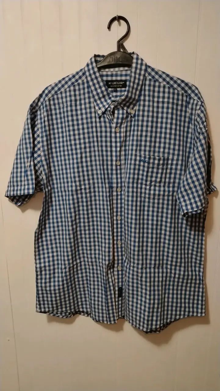 Camisa a cuadros azul McGregor XL - 1