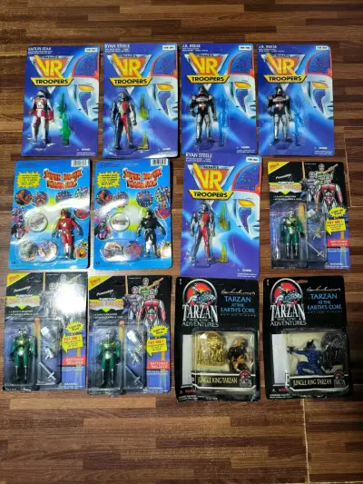 Colección de figuras de acción vintage - miniatura 2