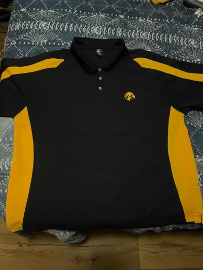 Polera Starter  Polo Negra y Amarilla - miniatura 1