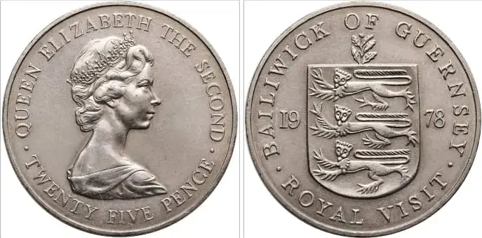 Hermosa moneda de plata