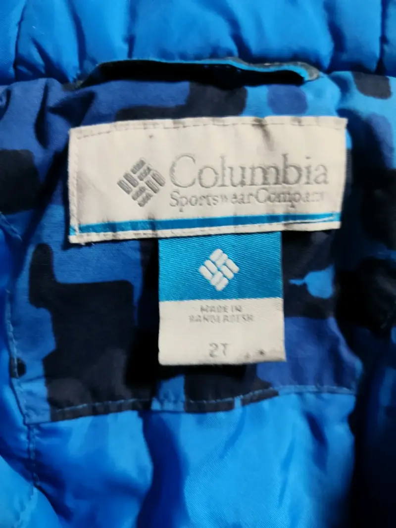 Chaqueta niño Columbia talla 2 - 3