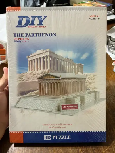 Puzzle 3D Arquitectónico "El Partenón" - miniatura 1