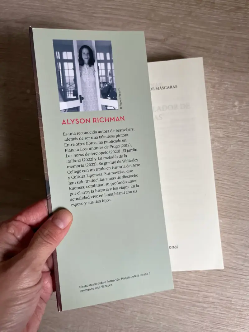 Libro 'El hijo del tallador de máscaras' de Alyson Richman - 2