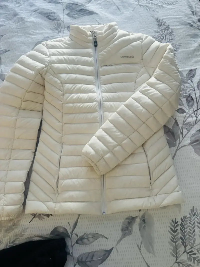 Chaqueta acolchada blanca Merrell para mujer - 1