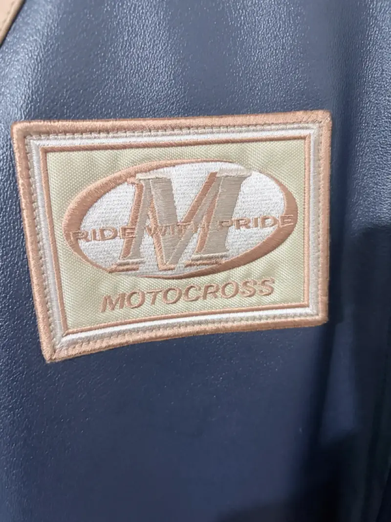 Chaqueta de cuero motocross Max USA - 5