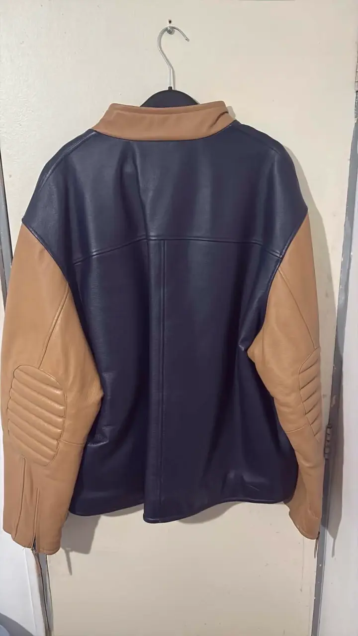Chaqueta de cuero motocross Max USA - 6