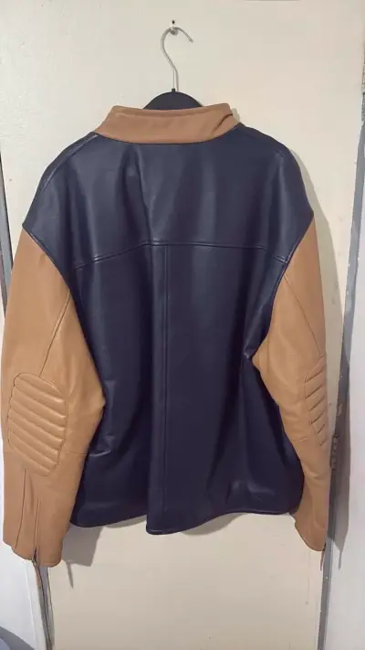 Chaqueta de cuero motocross Max USA - miniatura 6