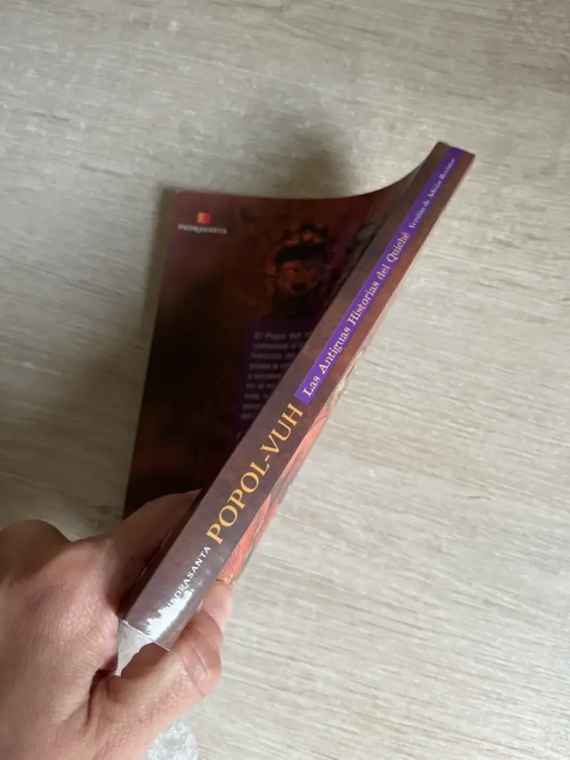 Libro Popol Vuh Edición Adrián Recinos - 4