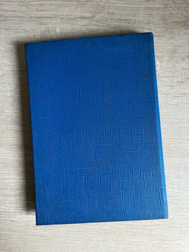 Álbum de estampillas chilenas con diseño azul - 5