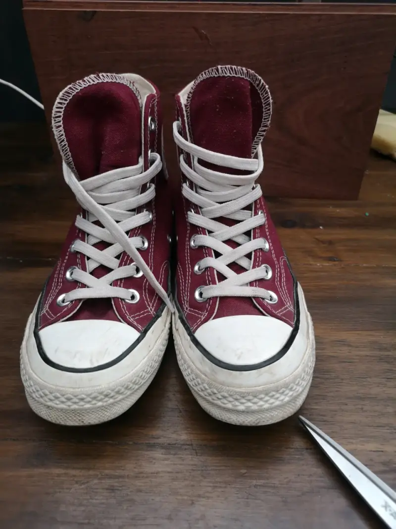 Zapatillas Converse Chuck Taylor Burdeos Talla 38 - 2