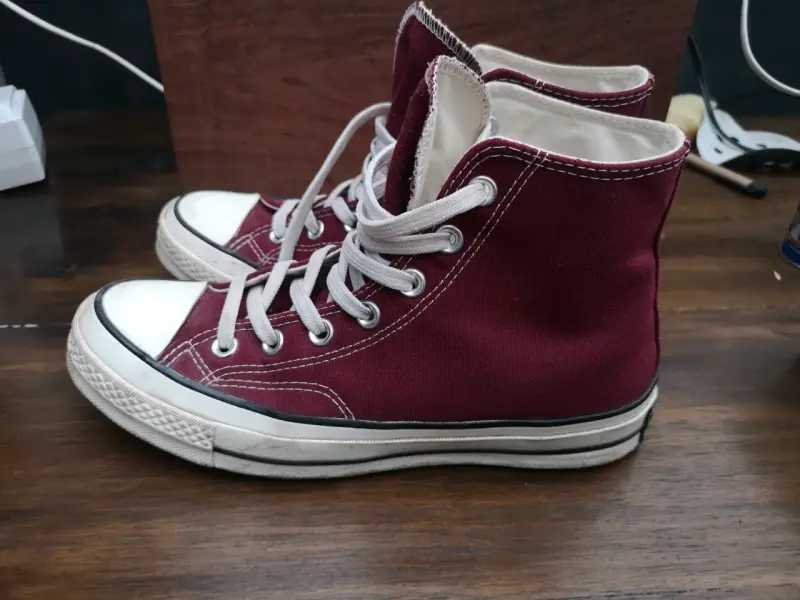 Zapatillas Converse Chuck Taylor Burdeos Talla 38 - 3