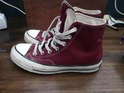 Zapatillas Converse Chuck Taylor Burdeos Talla 38 - miniatura 3