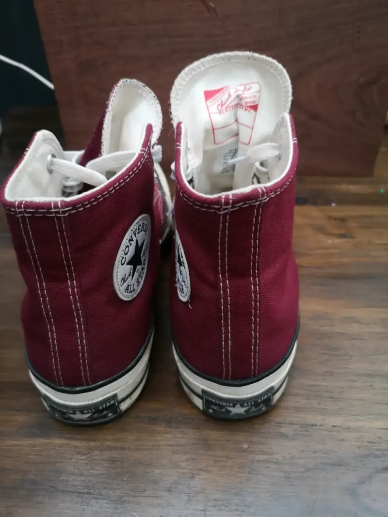 Zapatillas Converse Chuck Taylor Burdeos Talla 38 - 4