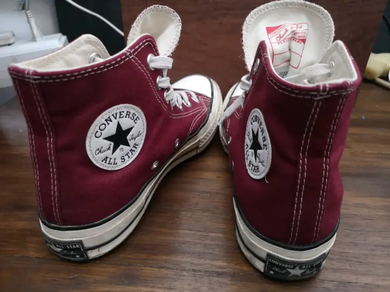 Zapatillas Converse Chuck Taylor Burdeos Talla 38 - 5