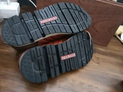 Zapatillas casuales de cuero Pikolinos marrón - miniatura 3